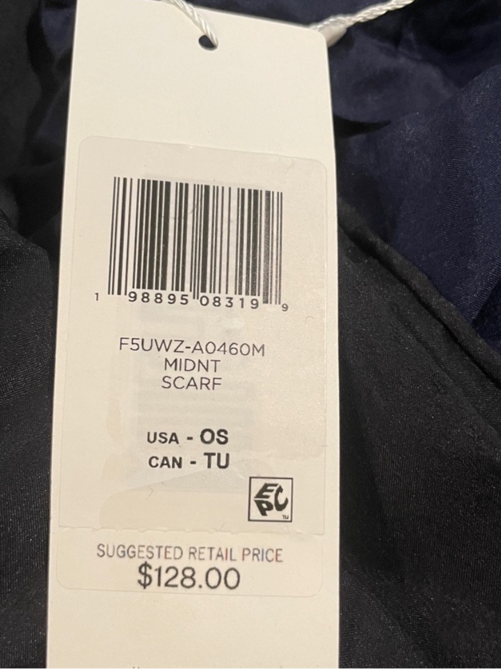 EILEEN FISHER 100% Silk Scarf Wrap, NWT - Picture 7 of 7
